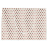 水彩桜の花束模様 ラージペーパーバッグ (裏面)