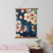 水彩桜夢 吊り下げ型タペストリー (寝室)