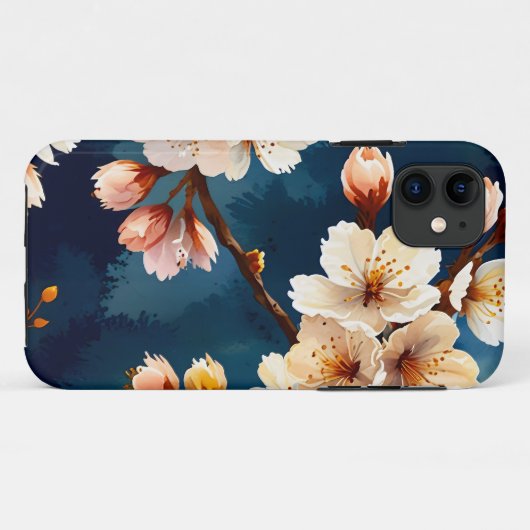 水彩桜夢 Case-Mate iPhoneケース (裏面(横))