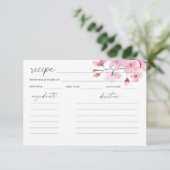 水彩桜 - レシピカード (スタンド正面)