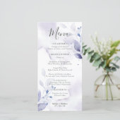 水彩梅素朴紫メニュー (スタンド正面)