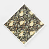 水彩梨と金ゴールドパターはかりで測ン (コーナー)