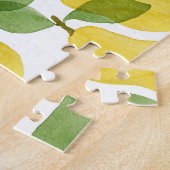 水彩梨：ハンドパター絵を描ン ジグソーパズル (側面)