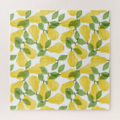 水彩梨：ハンドパター絵を描ン ジグソーパズル (横)