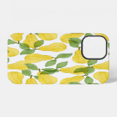 水彩梨:ハンドパター絵を描ン iPhoneケース (裏面横)