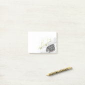 水彩森のウッドランドカメ ポストイット (デスク上)