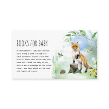 水彩森林動物図書用ベビー