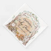 水彩森林動物赤ちゃんシャワー (コーナー)