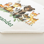 水彩森林動物 シェルパブランケット (3/4)