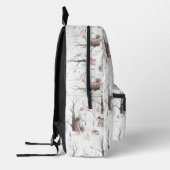 水彩森林動物 プリントバックパック (左)