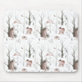 水彩森林動物 マウスパッド (正面)