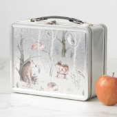 水彩森林動物 メタルランチボックス (インサイチュ)