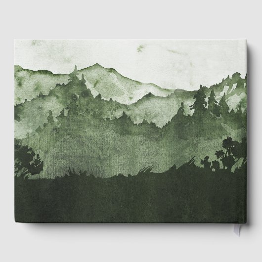 水彩森林記念葬儀追悼 ゲストブック (裏面)