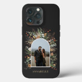 水彩植物モダン葉のアーチ写真 Case-Mate iPhoneケース (裏面)