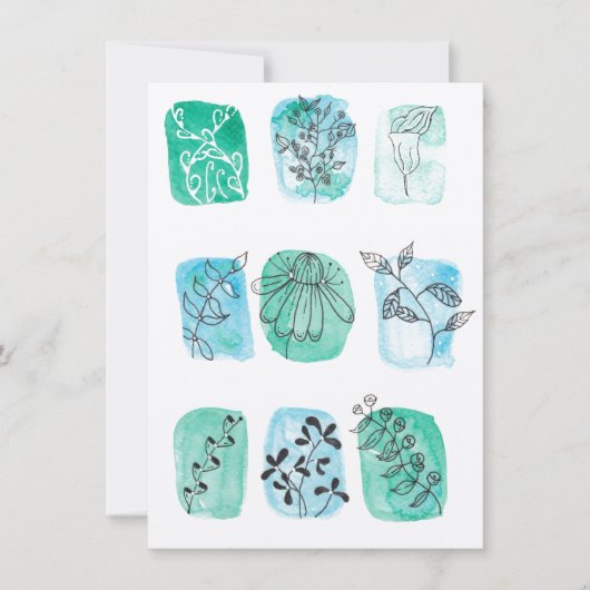 水彩植物一般大事な行事 (正面)