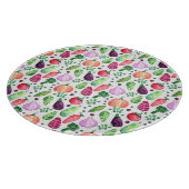 水彩植物園パターン カッティングボード (角)