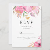 水彩植物園フローラRSVP 招待状 (正面)