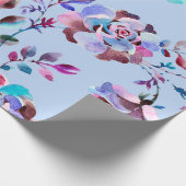 水彩植物性シームレスパターン。手書き ラッピングペーパー (角)