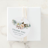 水彩植物性フローラグリーン結婚ズ フェイバータグ (インサイチュ)