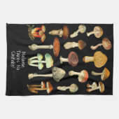 水彩植物性ヴィンテージトアドストーおもしろいルズプン キッチンタオル (横)