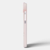 水彩植物性葉植物群葉ピンクモノグラム Case-Mate iPhoneケース (裏面 / 左)