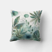 水彩植物性装飾用クッション クッション (裏面)