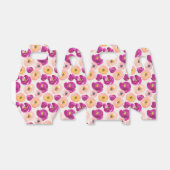 水彩植物模様 フェイバーボックス (折り畳みなし)