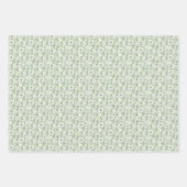 水彩植物画 ラッピングペーパーシート (正面3)