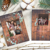 水彩植物緑の木素朴の写真 シーズンカード