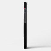 水彩植物緑パーソナライズされた名 Case-Mate iPhoneケース (裏面 / 左)