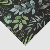 水彩植物緑葉  薄葉紙 (詳細)