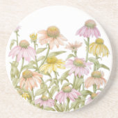 水彩植物芸術 コースター (正面)