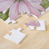 水彩植物芸術 ジグソーパズル (側面)