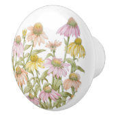 水彩植物芸術 セラミックノブ (右)