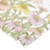 水彩植物芸術 ミディアムテーブルランナー (コーナー)