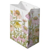 水彩植物芸術 ミディアムペーパーバッグ (裏面アングル)