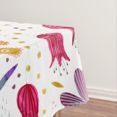 水彩植物野草花ヘッジロー絵画ズ テーブルクロス (インサイチュ)