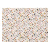 水彩植物野草蝶イニシャル テーブルクロス (正面(横))