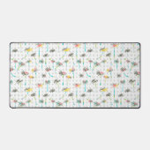 水彩椰子の木 デスクマット (正面)