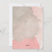 水彩楽しいクリスマスの写真 シーズンカード (裏面)