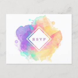 水彩楽しい RSPV 案内ポストカード