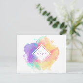 水彩楽しい RSPV 案内ポストカード (スタンド正面)