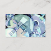 水彩楽器ミュージシャン 名刺 (裏面)