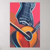 水彩楽器 ポスター (正面)