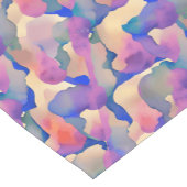 水彩模様のテーブルランナー ショートテーブルランナー (コーナー)