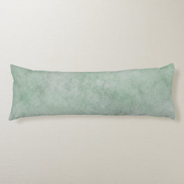 水彩模様ほこりっぽいヘザーグリーン ボディピロー