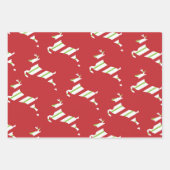 水彩模様ラッピング紙シート ラッピングペーパーシート (正面2)