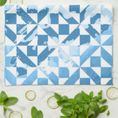 水彩模様 キッチンタオル (折り畳み)