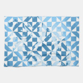 水彩模様 キッチンタオル (横)