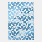 水彩模様 キッチンタオル (縦)